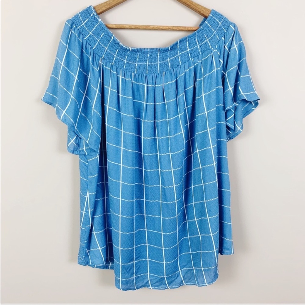 🌿Style & Co Off-Shoulder Blouse Plus Size